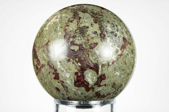 Polished Dragon's Blood Jasper Sphere - South Africa #202751